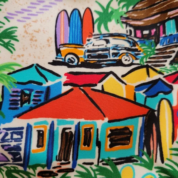 Dooney & Bourke Sandbar Large Tulip Shopper ~ Beachy ~ Coastal ~ VGUC w/tags - Picture 7 of 16